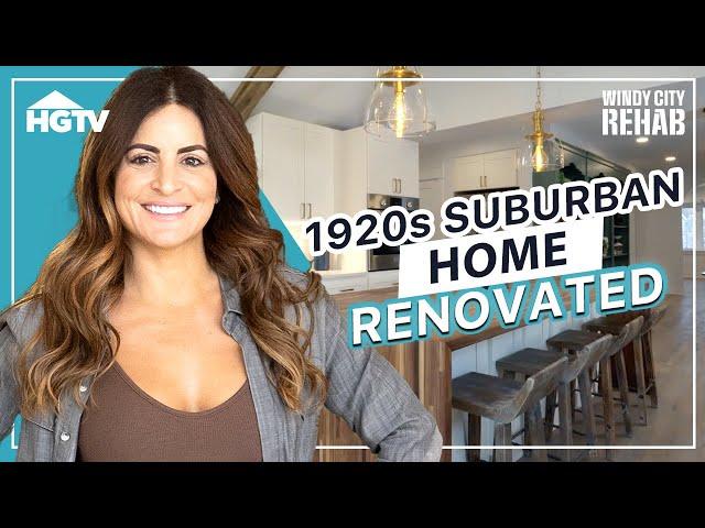 1920s Home Renovated into Modern Suburban Stunner | Windy City Rehab | HGTV