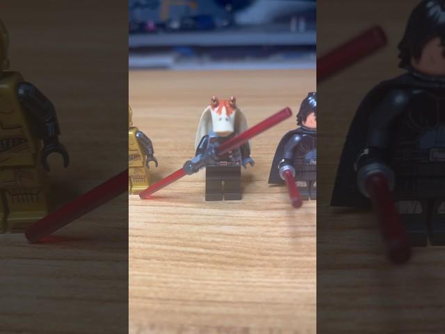 Darth Jar Jar! The Dark Falcon #lego #legos #shortvideo #starwars #legostarwars #darthvader #shorts