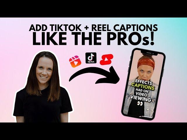 5 Caption Apps For Your TikToks & Instagram Reels!