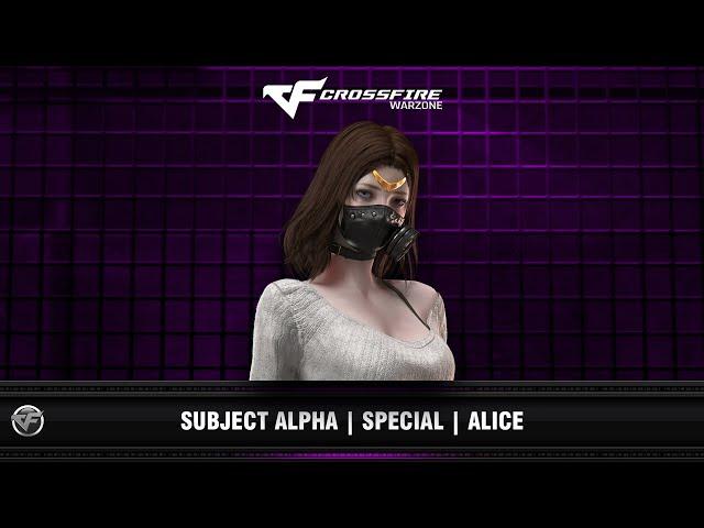 CFWZ : Subject Alpha | Special | Alice