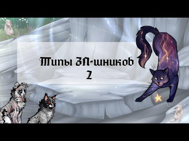 Типы ЗП-шников 2!  Звёздное племя | catwar