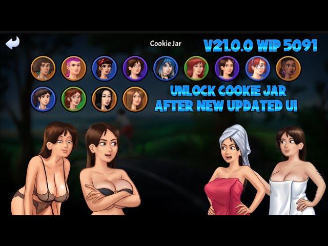 Unlock All Cookie Jar Scenes In 1 min |Summer Time Saga | Version 21.0.0 Wip 5091|Cookie Jar