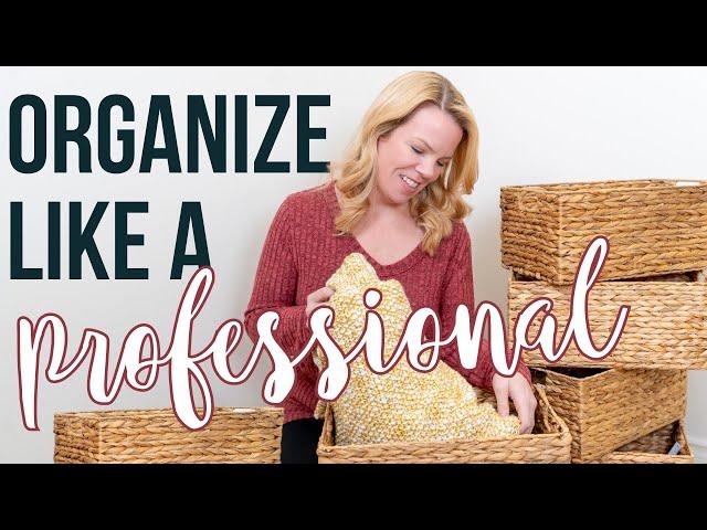 How to Organize Your Home like a Professional Organizer