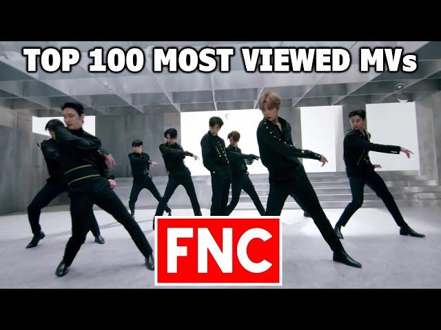 [TOP 100] Most Viewed FNC Music Videos (September 2021)