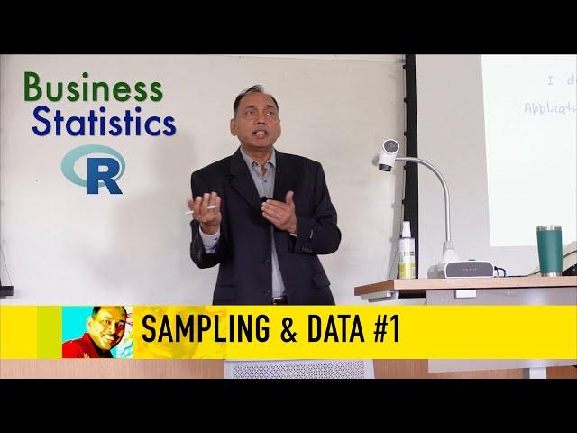 Sampling and Data #1 | 2024 Business Statistics with R Series