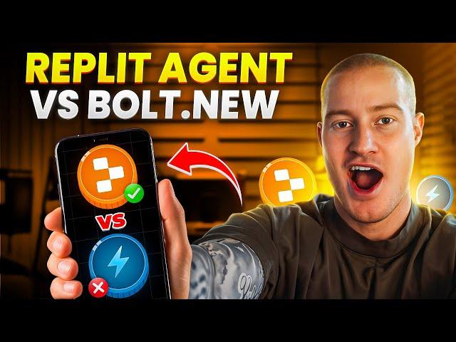 Replit Agent VS Bolt.new (Build a SaaS with AI in minutes)