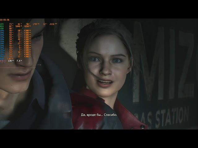 Resident Evil 2 Remake - Ryzen 5 3600 + RX 5700 ultra 1080