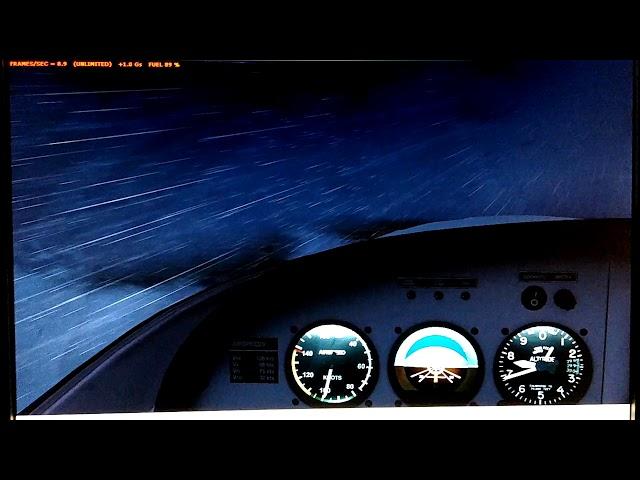 FSX steam w active sky next / AMD Radeon RX550X graphics card on a souped up Dell Inspiron 531 PC