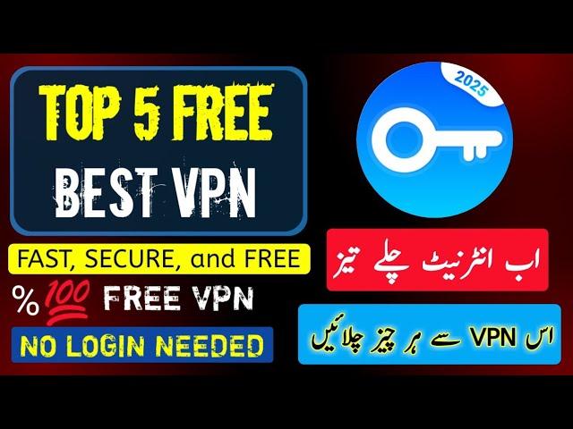 Best Free VPN for 2025 | 100% Free, Fast & Secure | No Ads, No Login!