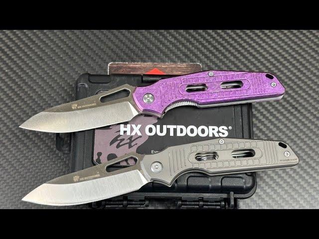 HX Outdoors 15T and 14T Flipper and slip joint models available on Amazon !