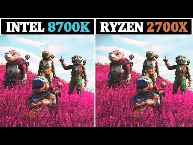 5K ,4K | (5Ghz) I7 8700K vs (4.2Ghz) R7 2700X | Tested 15 Games |