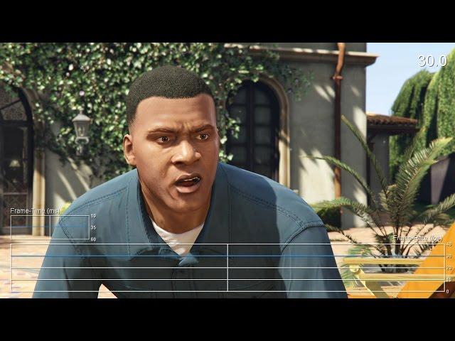 Grand Theft Auto 5: PS4 Frame-Rate Test