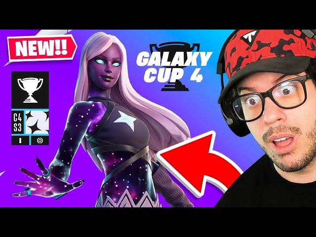 Playing FORTNITE *GALAXY CUP* for a FREE SKIN!