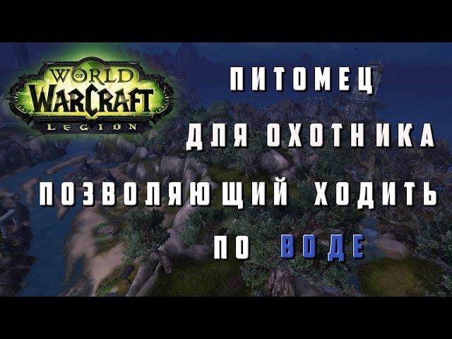 World of Warcraft : Legion ► Питомец , Позволяющий Охотнику Ходить По Воде  ► ( Patch 7.1.0 )