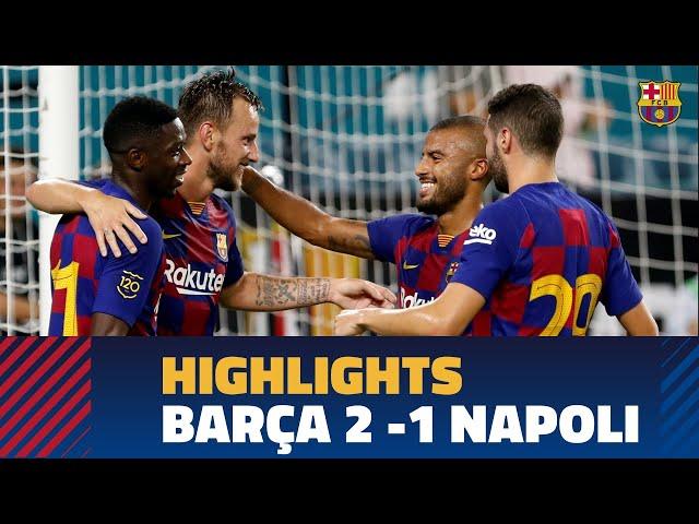 FC Barcelona – SCC Napoli (2-1) HIGHLIGHTS