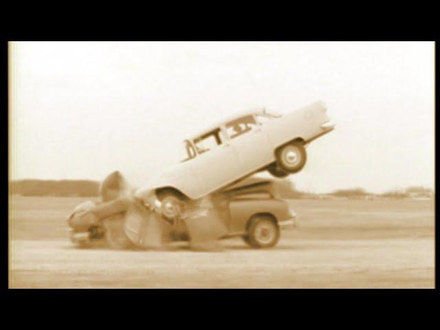 Vintage Car Crash Compilation | Old Cars | Vintage Film Footage of Car Wrecks