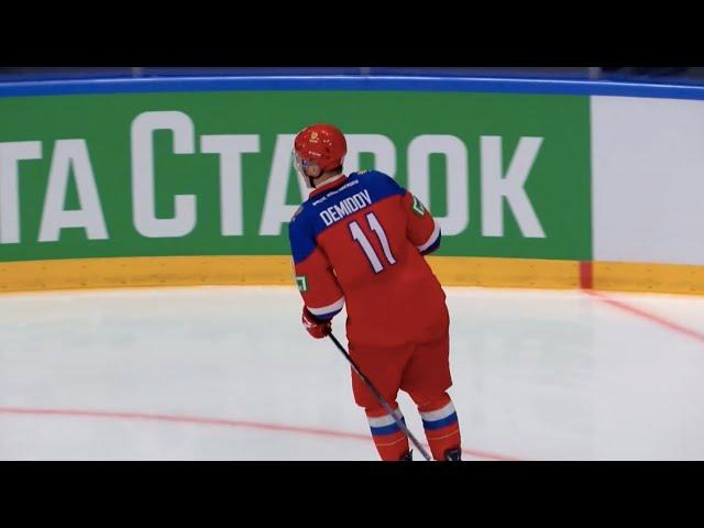 Every Highlight reel Ivan Demidov did with the U23 National team against KHL competition