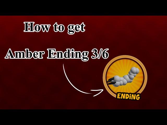 How to get Amber Ending 3/6 || Horror Portals || Roblox || Holmes Hospital 