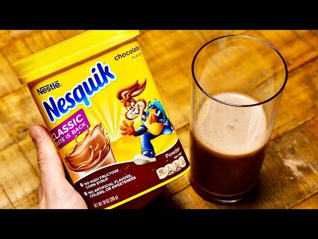 How To Make: Nesquik Chocolate Milk