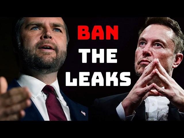 Elon Musk Will Ban Anyone On Twitter Sharing The JD Vance Leaks