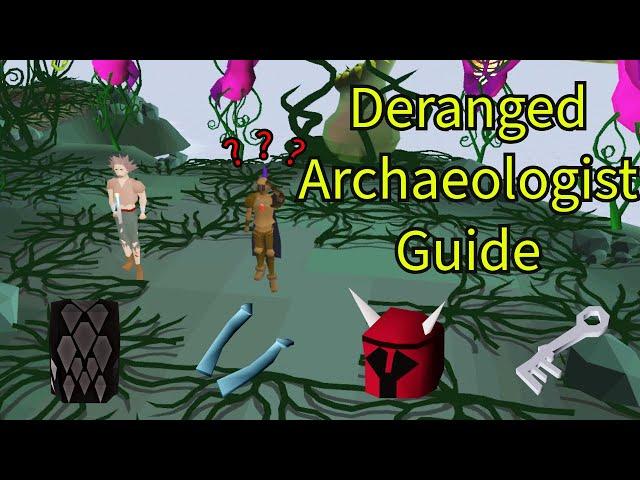 Deranged Archaeologist Guide 2024 - [OSRS]