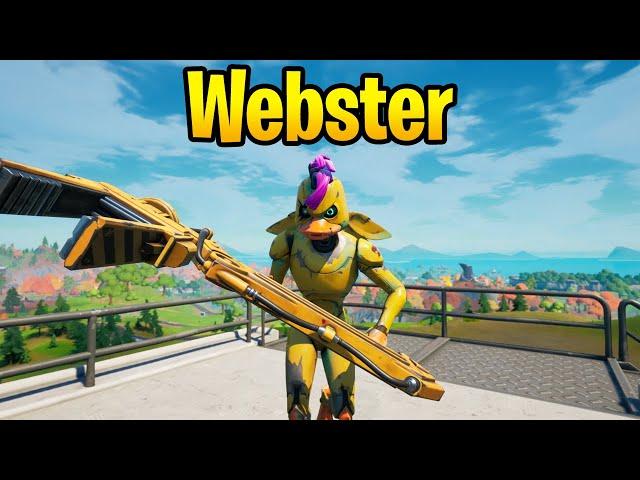 Webster Skin Gameplay + Review in Fortnite!