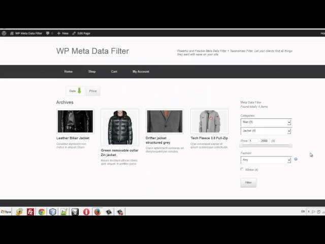 WordPress Meta Data Filter + Taxonomies