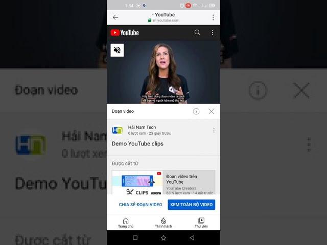 Hướng dẫn cắt/tách và chia sẻ một đoạn video trên YouTube với chức năng Clip mới ra mắt trên YouTube