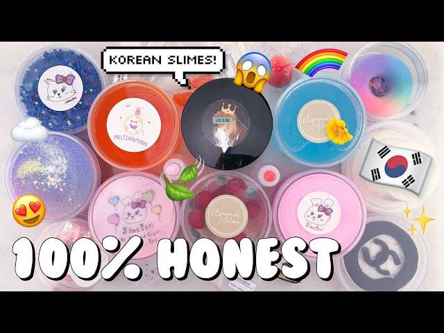 $150 KOREAN SLIME SHOPS REVIEW! CUTE DIY CLAYS & COATED SLIMES