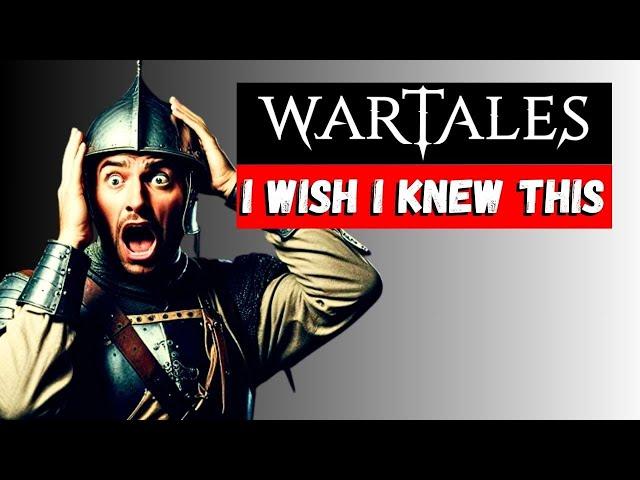 What I Wish I Knew Starting Out In Wartales