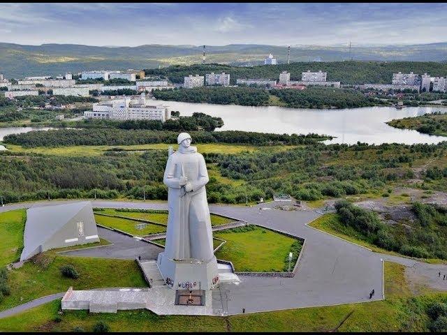 Murmansk - the largest city beyond the Polar Circle./ г. Мурманск - крупнейший  за полярным кругом.