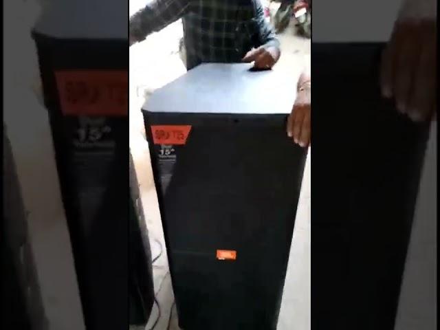 JBL SRXSERIES 15inch 1200w sound test