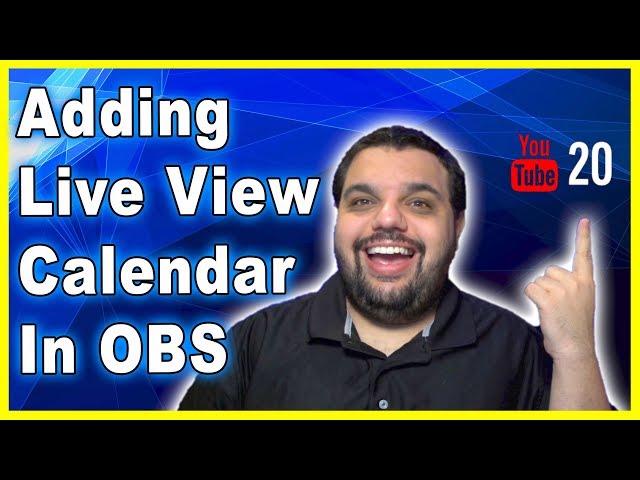 How to set up a Streamlab live Viewers Count In OBS Studio