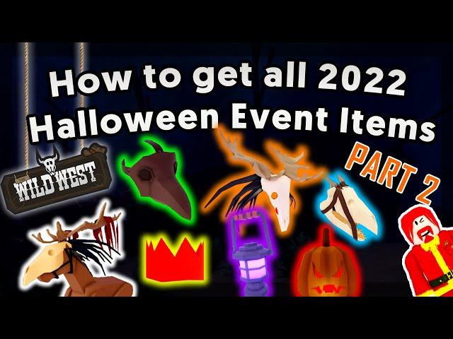 How to Get All Halloween Event Items (PART 2) | The Wild West 2022 Halloween Event