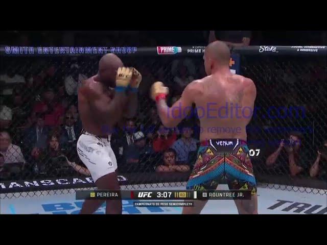 #UFC307 - Alex Pereira vs Khalil Rountree Jr  Full Fight Knockout - Pereira vs Rountree Jr KO