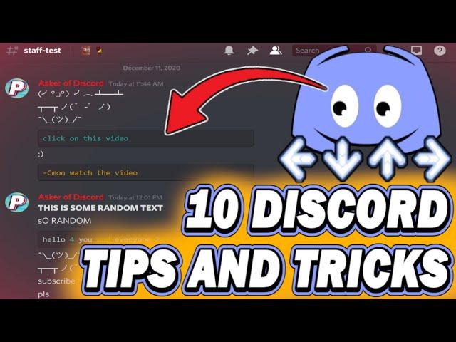 10 Secret Discord tips and tricks (2021)