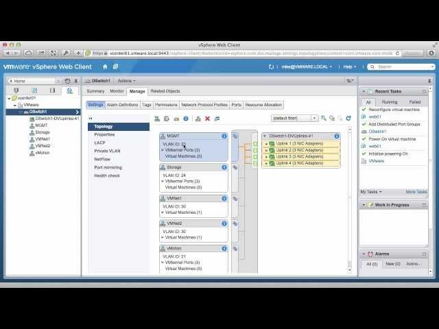 Introduction to the VMware vSphere Distributed Switch