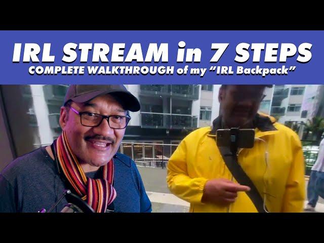 I Do This Every Time I Stream - Complete Step-By-Step Walkthrough of My IRL Live-streaming Setup