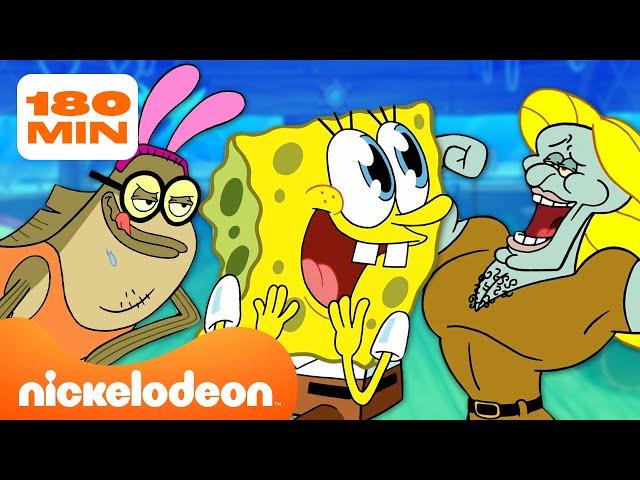 Bob Esponja | Lo mejor de Bob Esponja temporada 13 | Parte 2 | Compilación de más de 2 horas