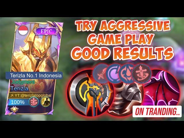 TRY AGGRESSIVE GAME PLAY GOOD RESULTS - BEST BUILD TERIZLA 2024