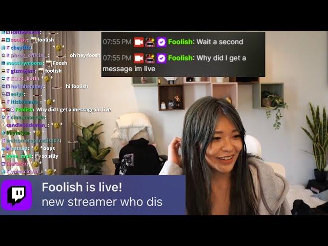 Miyoung Goes Live On Foolish's Twitch Channel