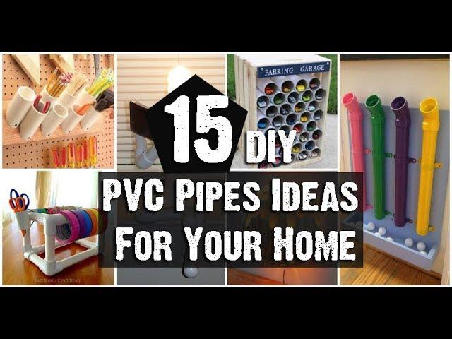 15 DIY PVC Pipes Ideas For Your Home