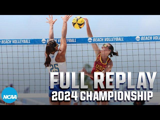 USC vs. UCLA: 2024 NCAA beach volleyball championship | FULL REPLAY