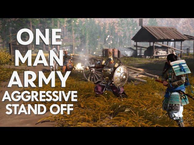Ghost of Tsushima Stand off Compilation #ghostoftsushima #jinsakai #gaming
