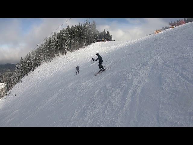 Skiing in Bansko: Tomba (9) Black Piste