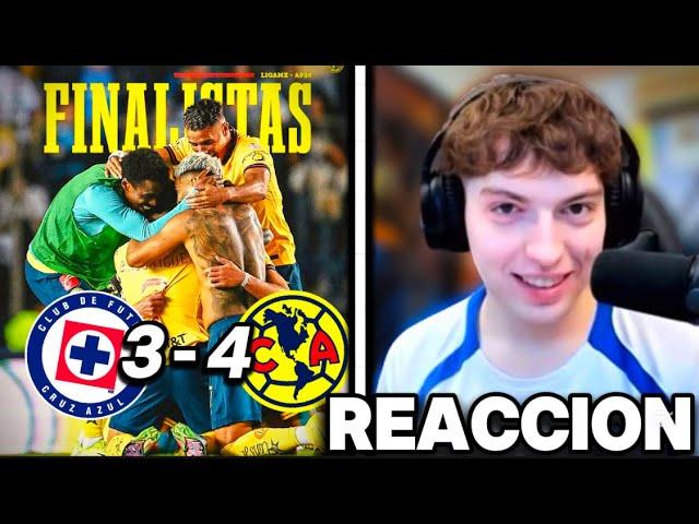 DAVOO XENEIZE REACCIONA a CRUZ AZUL 3 AMERICA 4 | LIGA MX