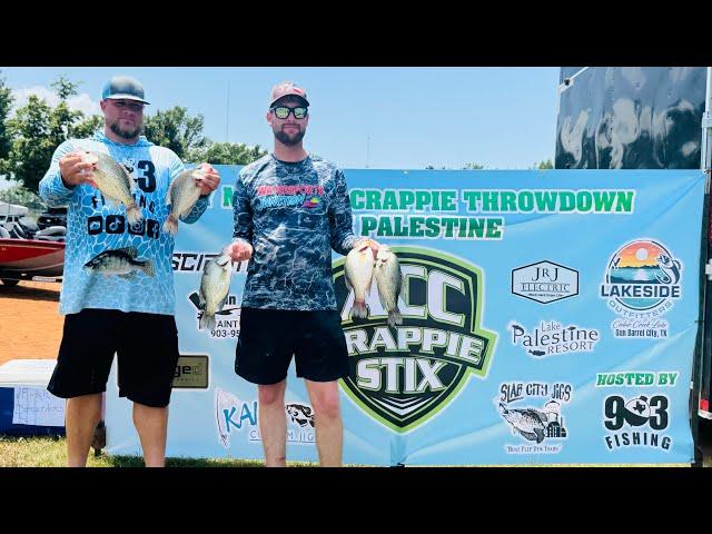 WE WON‼️ CRAPPIE FISHING THE MAY MADNESS CRAPPIE THROWDOWN ON LAKE PALESTINE‼️