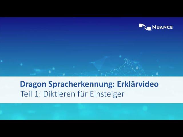 Dragon Erklärvideo   Teil 1   Diktieren für Einsteiger