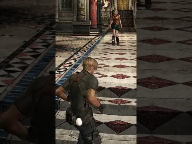 Resident Evil 4 - proof eggs are useful for Leon