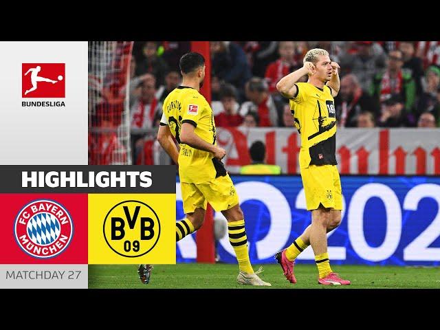 Dortmund's First Win In Munich For 10 Years | FC Bayern - Borussia Dortmund 0-2 | Highlights | MD 27